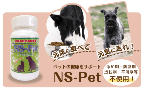 犬猫のための乳酸菌　NS-Pet